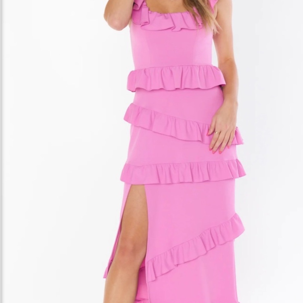 Show Me Your Mumu Greta Dress Pink Lilac - Picture 2 of 6